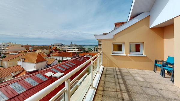 PAVILLON SUR TOIT – VUE MER – TERRASSE – VOLUMES EXCEPTIONNELS