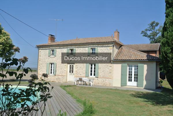 Belle rénovation pour cette Maison en pierre à 1 H de Bordeaux