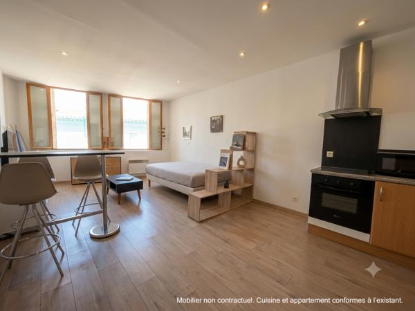 Appartement Mazan 1 pièce(s) 26 m2