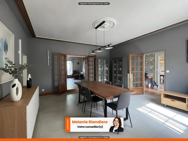 Maison de caractère 227m² - 6 chambres - Fort potentiel avec dépendance - LA FLÈCHE