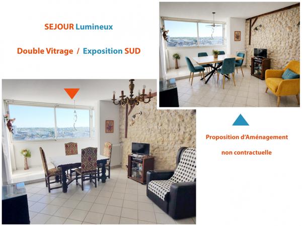 Appartement à vendre 4 pièces 81,75 m² Saint-Pierre-des-Corps
