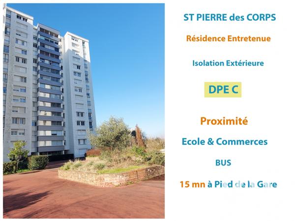 Appartement à vendre 4 pièces 81,75 m² Saint-Pierre-des-Corps