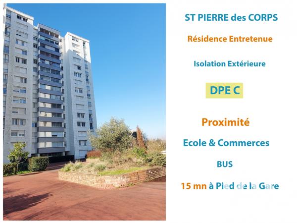Appartement à vendre 4 pièces 81,75 m² Saint-Pierre-des-Corps