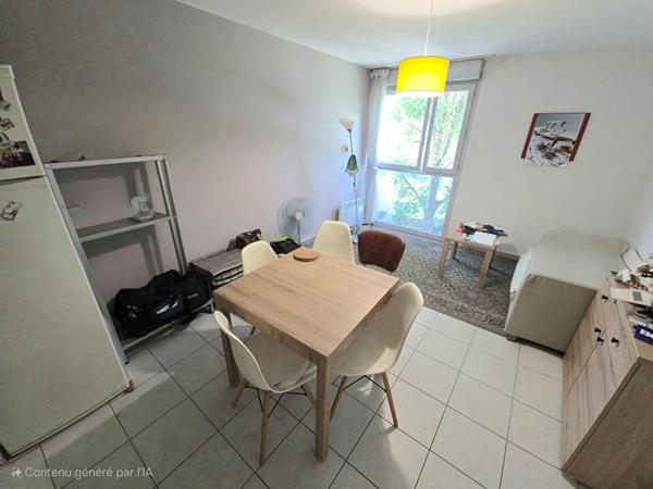 Appartement Toulouse T2 meublé louer avec place de parking 31400