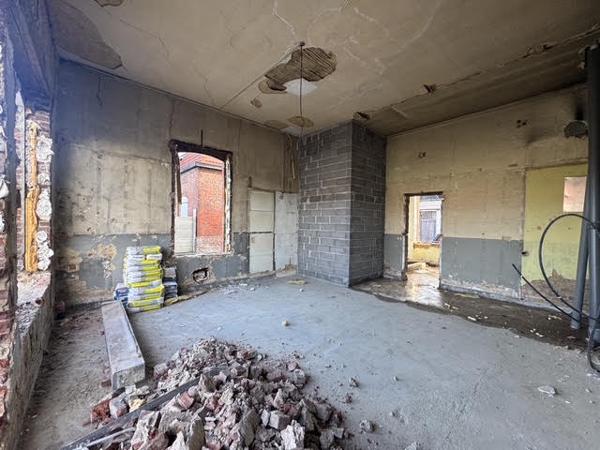 L ATELIER - LOFT SEMI INDIVIDUEL VENDU BRUT - HALLUIN - DE 100 M² -T3/T4 - JARDIN 53 M²- 1 PARKING - 119 000