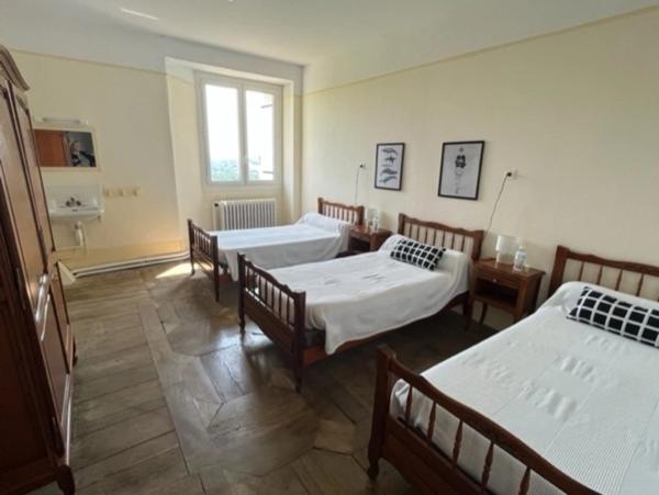 MARCIAC (32): Beau CHATEAU dominant sur 8ha ideal accueil public, EVENEMENTIEL, résidence séniors, communauté, habitat partagé