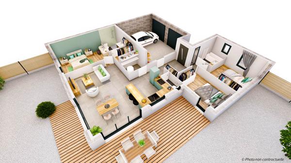 Achat terrain près de GEMOZAC - 533 m² - 47 900 €