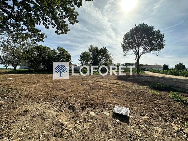 Achat terrain près de GEMOZAC - 533 m² - 47 900 €