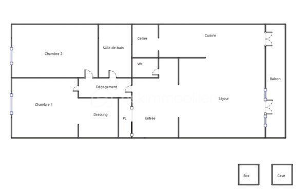 Appartement de 67,02 m²