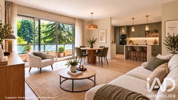 Appartement à vendre 3 pièces 83,51 m² L'Haÿ-les-Roses