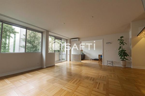 Appartement traversant et lumineux quartier La Muette