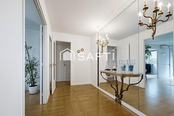 Appartement traversant et lumineux quartier La Muette