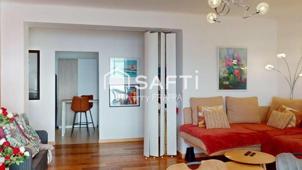 T4 rénové avec terrasse et vue baie d’Ajaccio