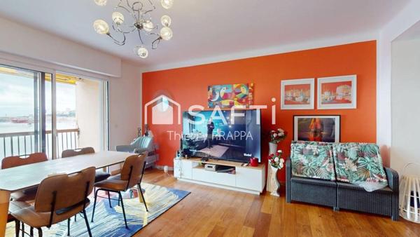 T4 rénové avec terrasse et vue baie d’Ajaccio