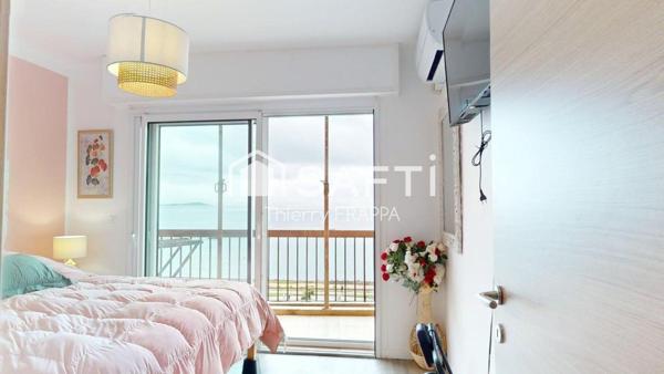 T4 rénové avec terrasse et vue baie d’Ajaccio