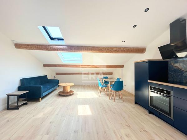 A LOUER 84240 LA TOUR D'AIGUES CENTRE VILLE APPARTEMENT MEUBLE TYPE 2 PIECES AVEC CAVE