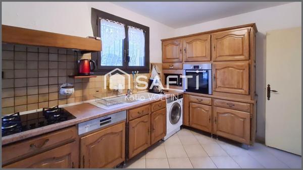 Maison en campagne aubagnaise avec grand terrain et piscine chauffée