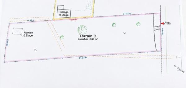 Terrain à vendre 215 000 € Maule 940 m² DPE