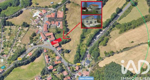 Terrain à vendre 528 m² Saint-Jean-Bonnefonds