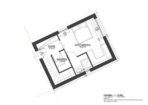 Terrain à vendre 528 m² Saint-Jean-Bonnefonds