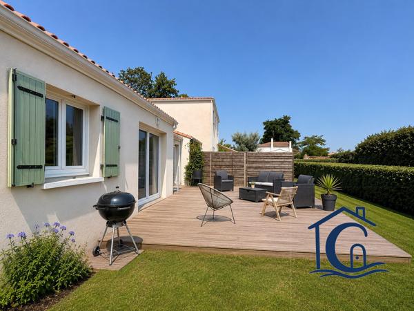 Maison de plain-pied – 3 chambres – Garage – Environnement calme
