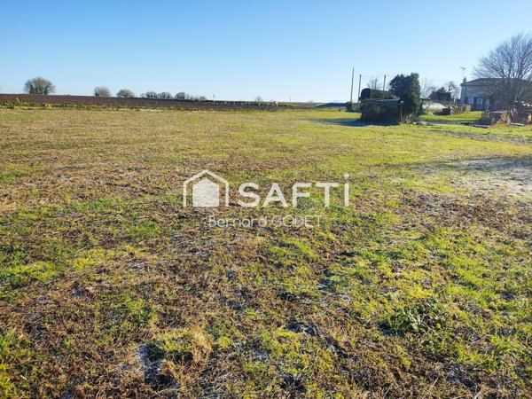 terrain viabilisé proche Ruffec