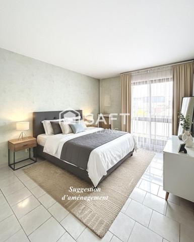 Lumineux 66 m² avec grand balcon, box et cave, au cœur de Villemomble à 7 min du RER E.