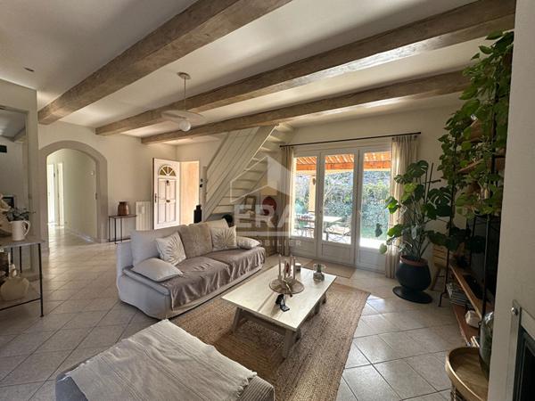 A VENDRE 83860 NANS LES PINS MAISON PLAIN PIED 167M² SUR 711 M² DE JARDIN CARPOT GARAGE STUDIO INDEPENDANT PISCINE ET CUISINE DETE