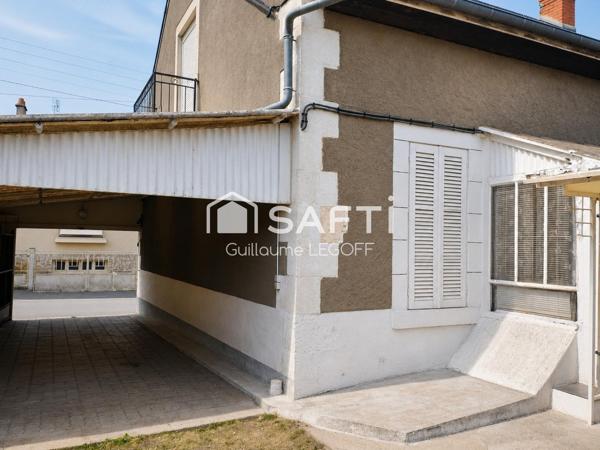 Maison, deux chambres, travaux à prévoir