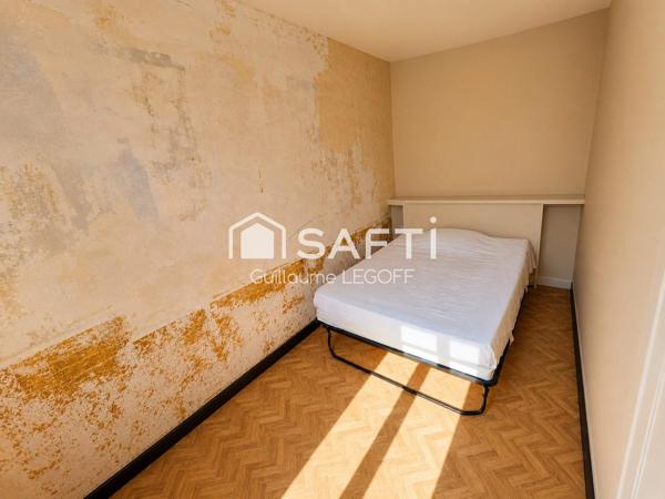 Maison, deux chambres, travaux à prévoir