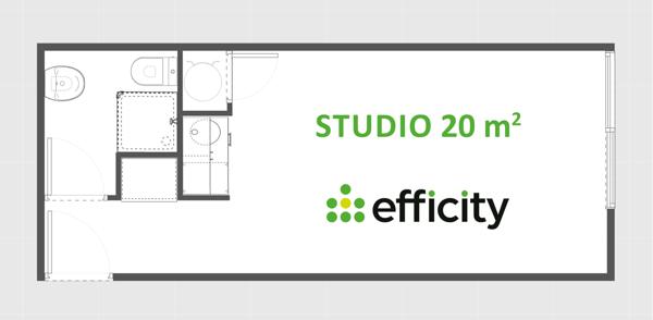 Appartement 1 pièce - 21 m²