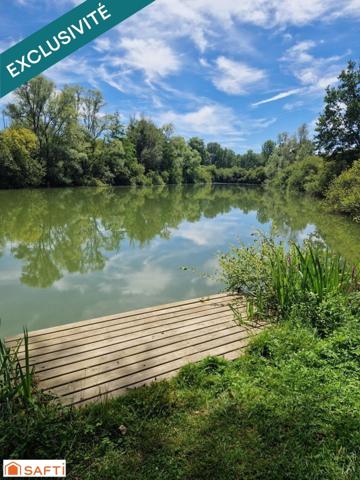 Magnifique plan d'eau avec plusieurs spots
