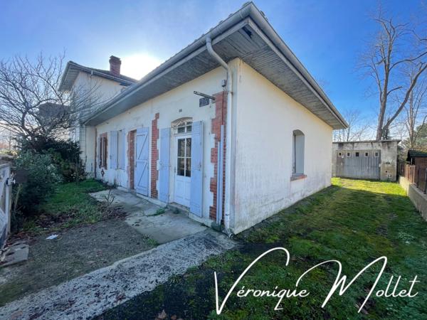 MIMIZAN A 6KMS DE LA PLAGE - Maison de plain-pied 1920 à réinventer – fort potentiel