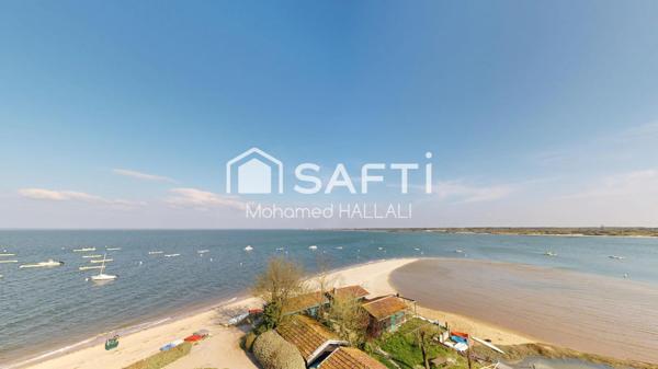 1 ère ligne,147 m², vue mer, garage et cave