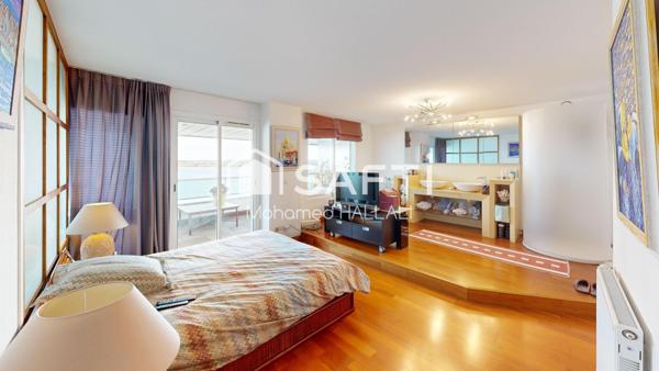 1 ère ligne,147 m², vue mer, garage et cave