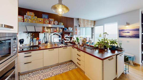 1 ère ligne,147 m², vue mer, garage et cave