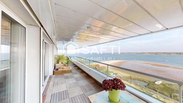 1 ère ligne,147 m², vue mer, garage et cave