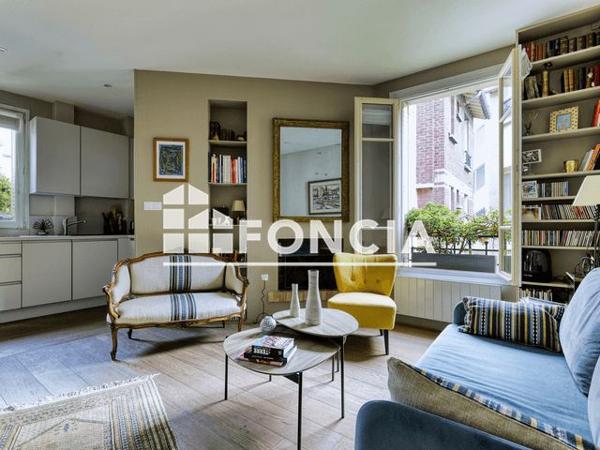 À vendre Appartement 2 pièces 46.11 m² - Boulogne-billancourt 92100