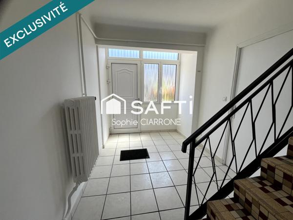 JOLIE MAISON JUMELÉE 100M2  QUARTIER RESIDENTIEL AVEC TERRASSE ; JARDIN 3ARES ET GARAGE 26M2