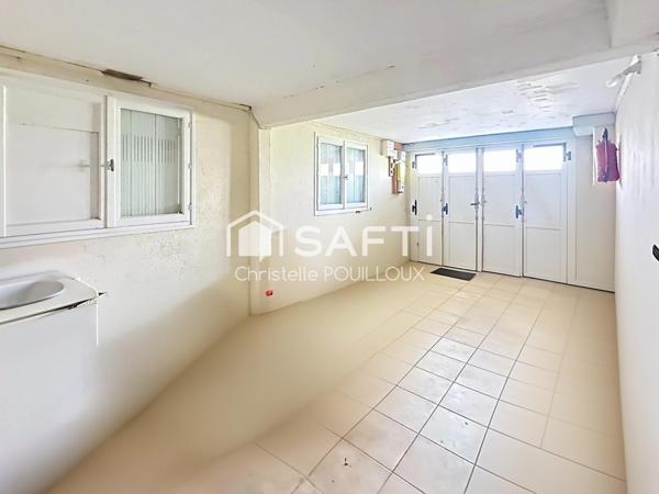 Maison spacieuse, 4 chambres (+1), 2 SDB, 2 garages