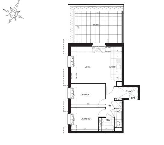 Appartement 3 pièces à louer à Lieusaint - Exclusivité Guy Hoquet