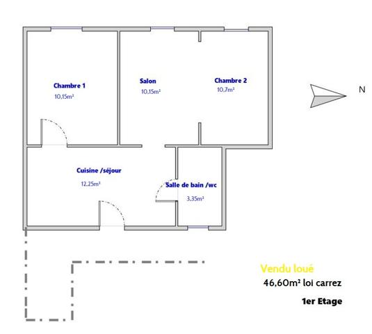 Millau (12100) Immeuble de rapport à deux pas des Quais - Millau