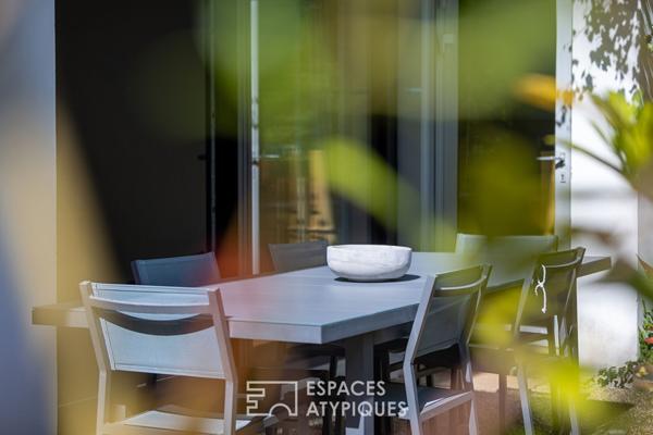 Maison d’architecte signée Jacques Mattern avec jardin