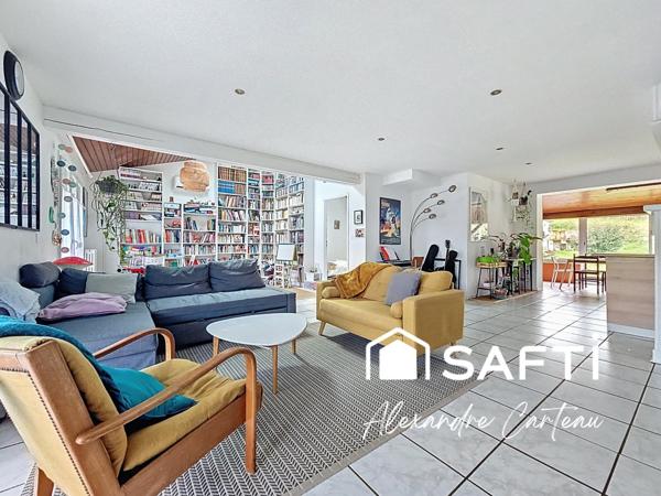 Maison 4 chambres et bureau