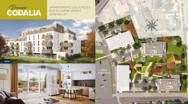 Appartement 3 pièces - 65 m²
