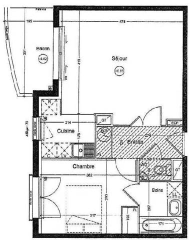 Appartement 2 pièces - 44119 Treillières