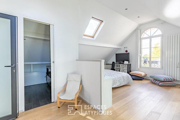 Maison de ville aménagée comme un appartement en triplex au coeur de Vineuil