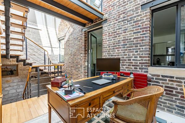 Maison de ville aménagée comme un appartement en triplex au coeur de Vineuil