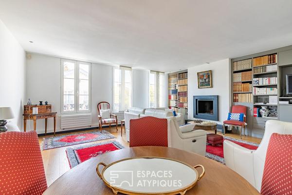 Maison de ville aménagée comme un appartement en triplex au coeur de Vineuil