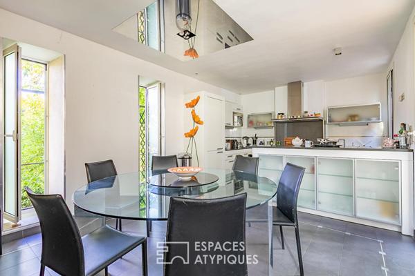 Maison de ville aménagée comme un appartement en triplex au coeur de Vineuil